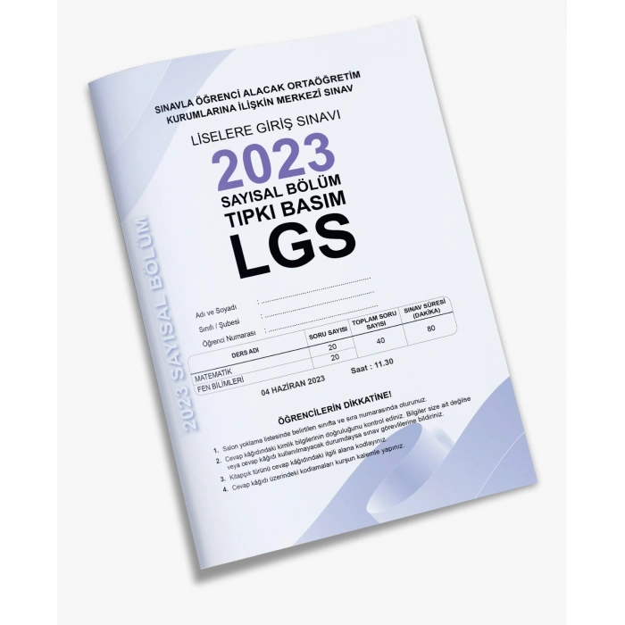 TIPKI BASIM LGS 2023