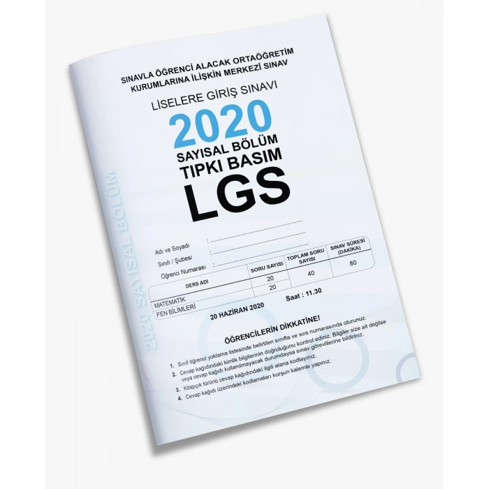 TIPKI BASIM LGS 2020