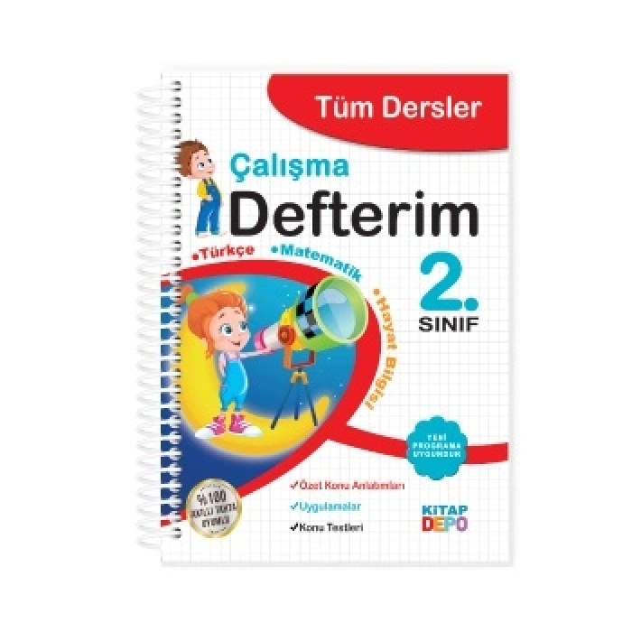 TAY TÜM DERSLER ÇALIŞMA DEFTERİM 2.SINIF
