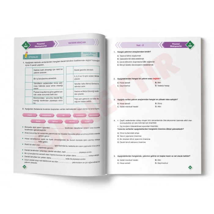6.SINIF FİNANSAL OKURYAZARLIK