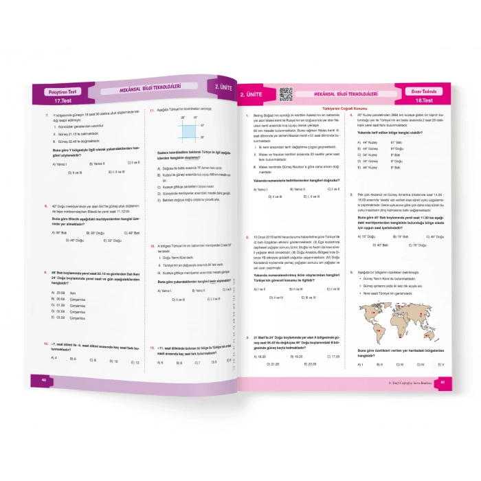 9.SINIF PERİSKOP COĞRAFYA SORU BANKASI