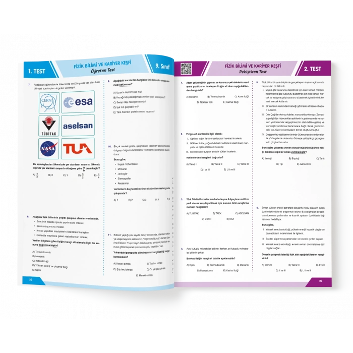 9.SINIF PERİSKOP FİZİK KONU ANLATIMLI