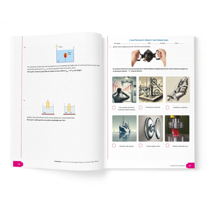 9.SINIF PERİSKOP FİZİK SORU BANKASI