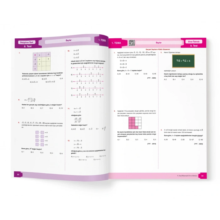 9.SINIF PERİSKOP MATEMATİK SORU BANKASI