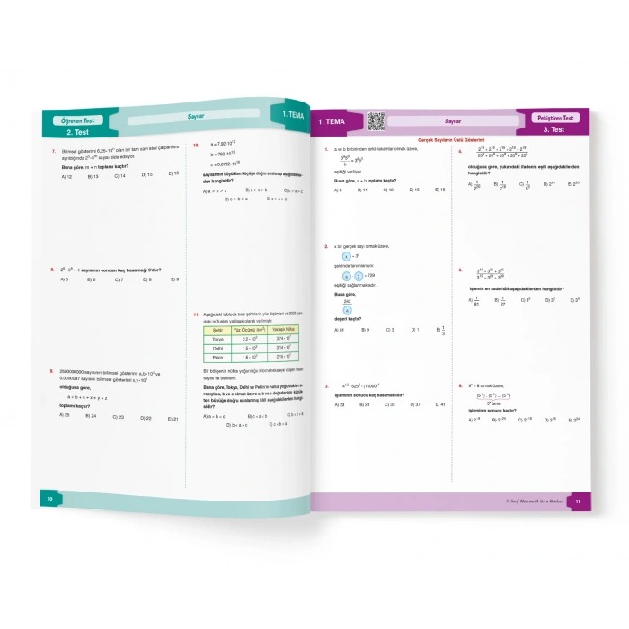 9.SINIF PERİSKOP MATEMATİK SORU BANKASI