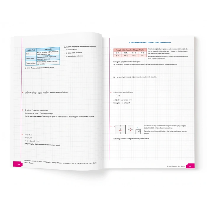 9.SINIF PERİSKOP MATEMATİK SORU BANKASI