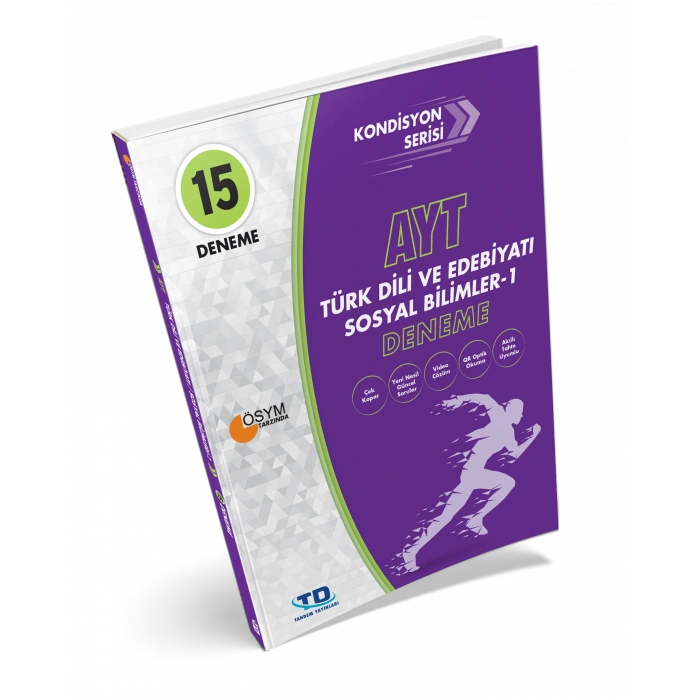 AYT TÜRK DİLİ VE EDEBİYATI SOSYAL BİLİMLERİ-1 DENEME KONDİSYON SERİSİ 15Lİ