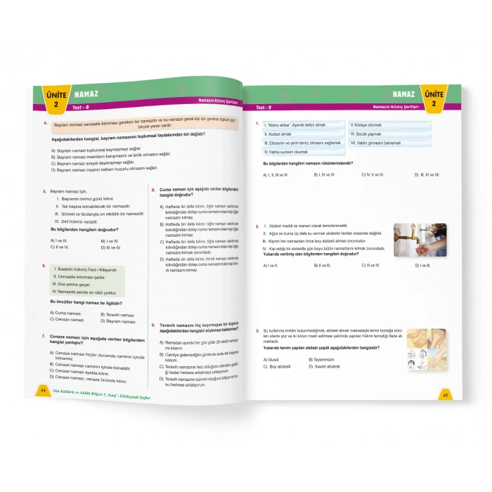 DİN KÜLTÜRÜ VE AHLAK B. 5.SINIF ETKİLEŞİMLİ DEFTER