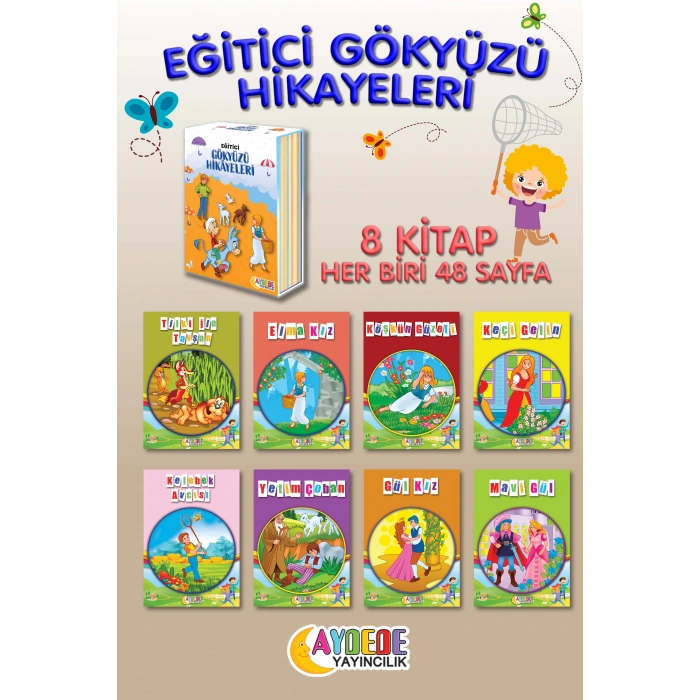 EĞİTİCİ GÖKYÜZÜ HİKAYELERİ 8 KİTAP