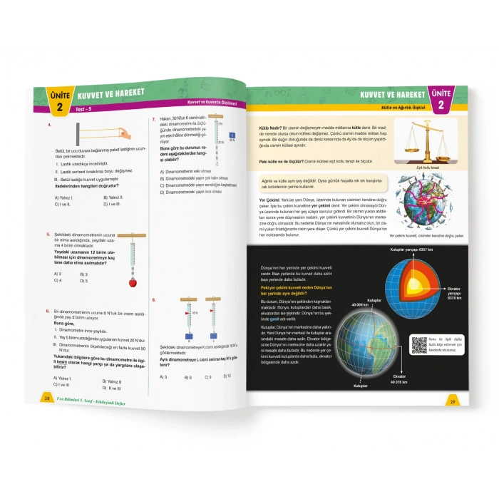 FEN BİLİMLERİ 5.SINIF ETKİLEŞİMLİ DEFTER
