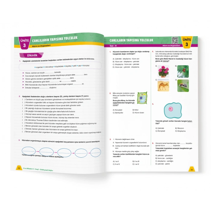 FEN BİLİMLERİ 5.SINIF ETKİLEŞİMLİ DEFTER