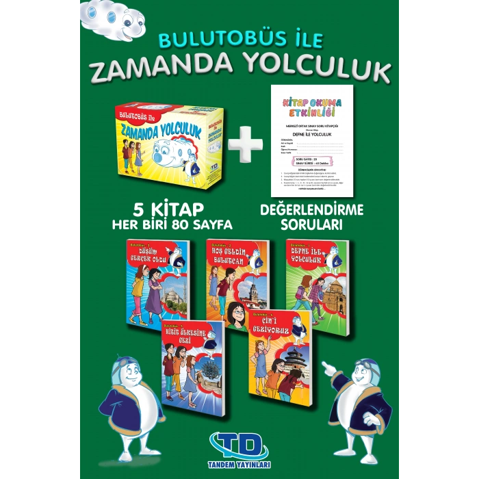 KUTU BULUTOBÜS İLE ZAMANDA YOLCULUK 5 KİTAP