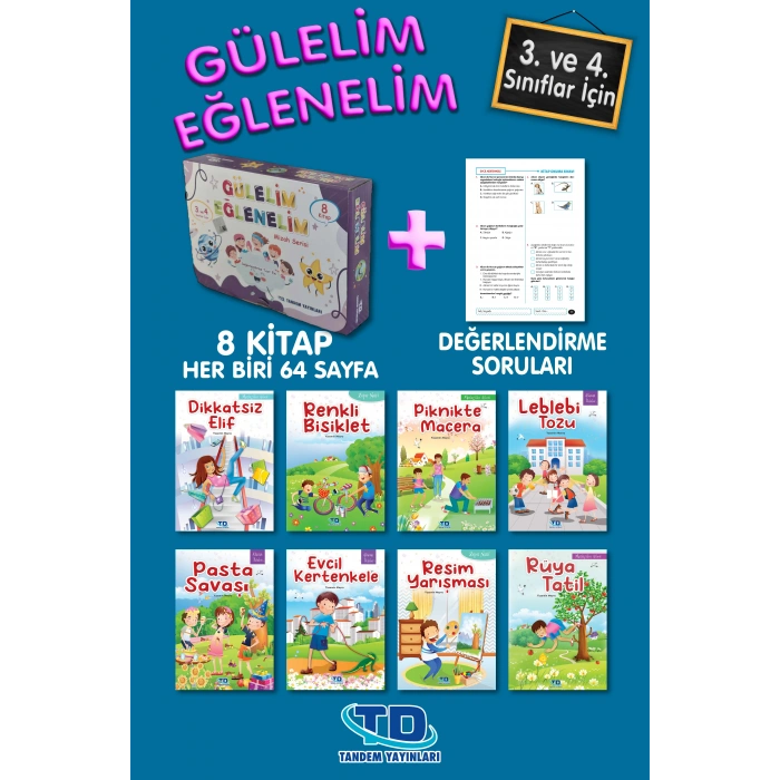 KUTU GÜLELİM EĞLENELİM 8 KİTAP