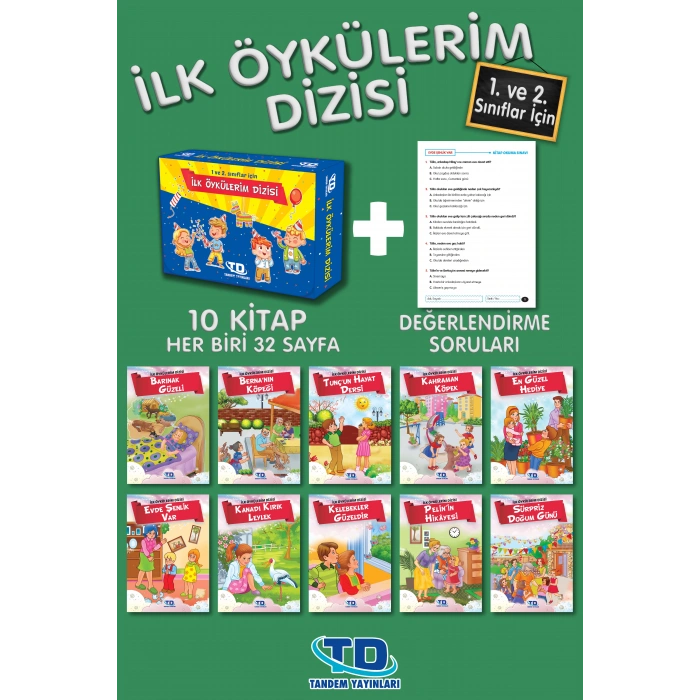 KUTU İLK ÖYKÜLERİM DİZİSİ 10 KİTAP 1.SINIF