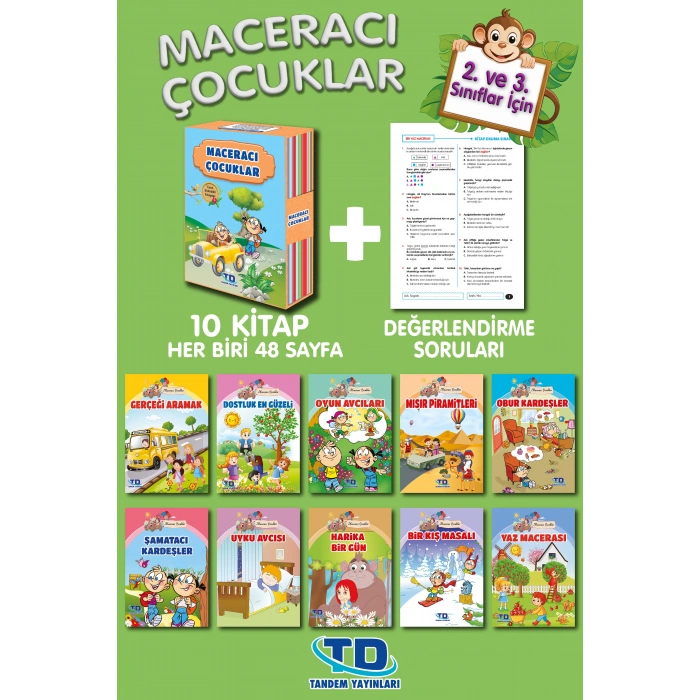 KUTU MACERACI ÇOCUKLAR 10 KİTAP