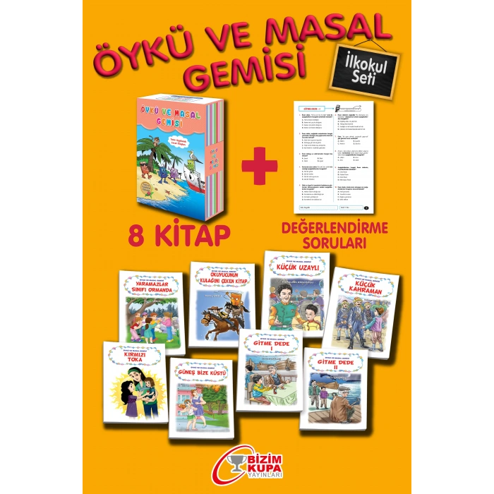 KUTU ÖYKÜ VE MASAL GEMİSİ 8 KİTAP