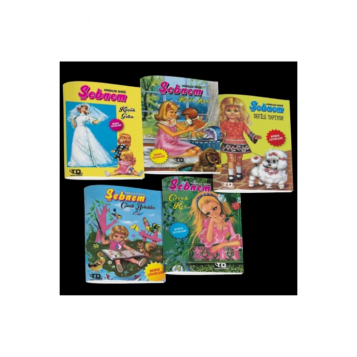 Şebnem Bebek 15 Li Moda, Kostümler, Minikler Full Set Bebek Giysileri Etkinlik Kitabı