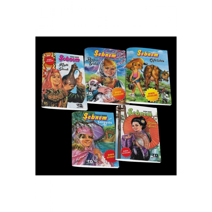 Şebnem Bebek 15 Li Moda, Kostümler, Minikler Full Set Bebek Giysileri Etkinlik Kitabı