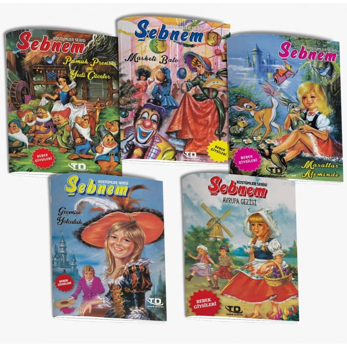 ŞEBNEM KOSTÜMLER SERİSİ 5 KİTAP