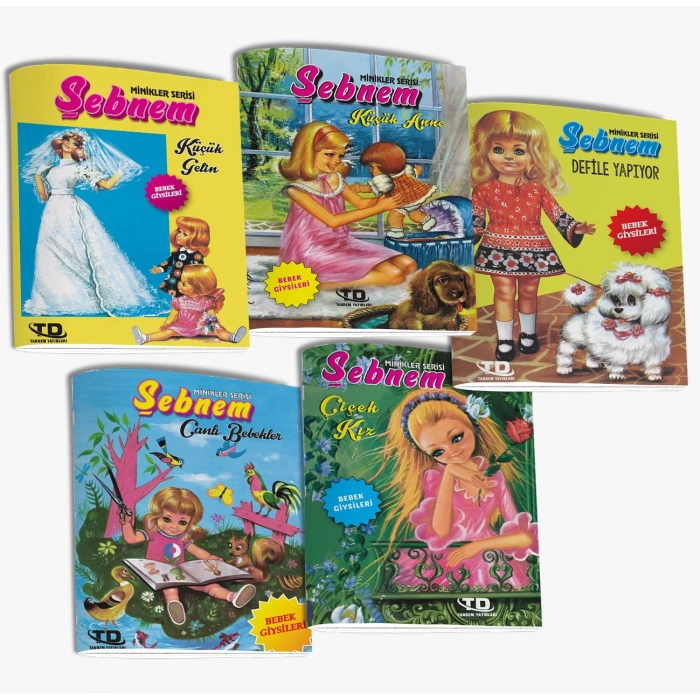 ŞEBNEM MİNİKLER SERİSİ 5 KİTAP