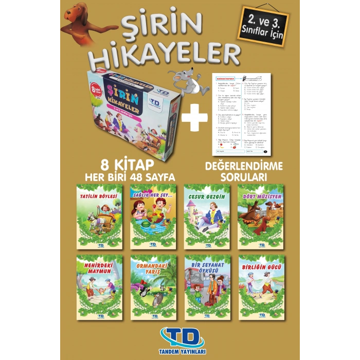 ŞİRİN HİKAYELER 8 KİTAP