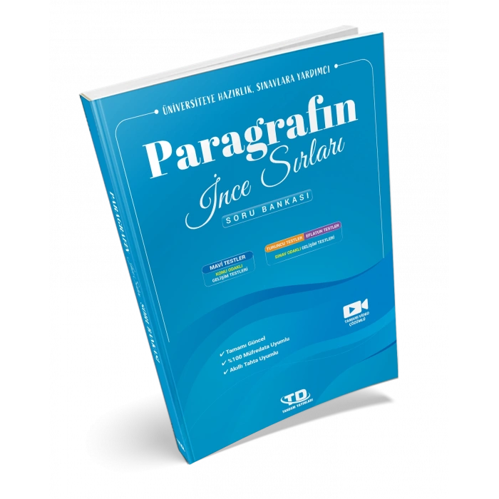 TANDEM TYT-AYT PARAGRAF SORU BANKASI