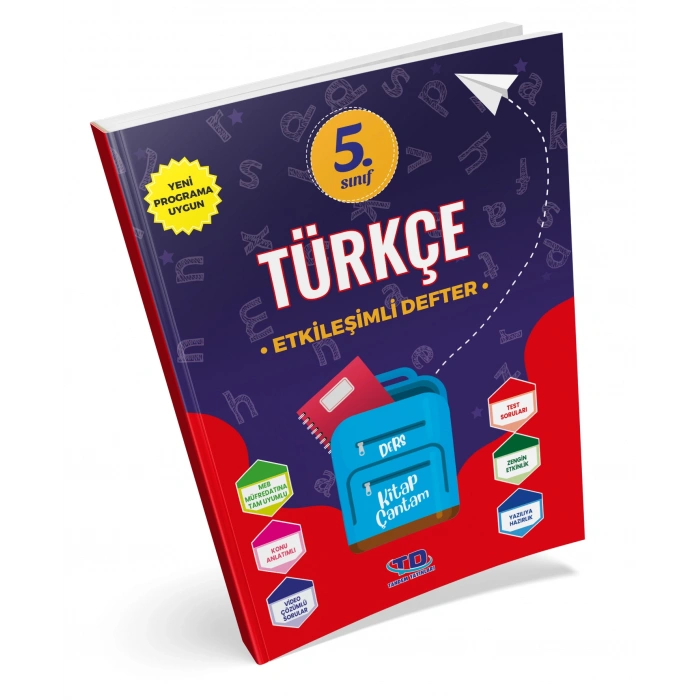 TÜRKÇE 5.SINIF ETKİLEŞİMLİ DEFTER