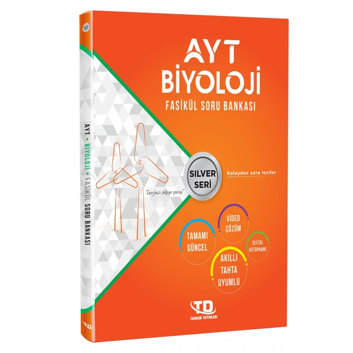 YKS AYT BİYOLOJİ SORU BANKASI SİLVER SERİSİ