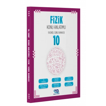 10.SINIF FİZİK KONU ANLATIMLI SORU BANKASI