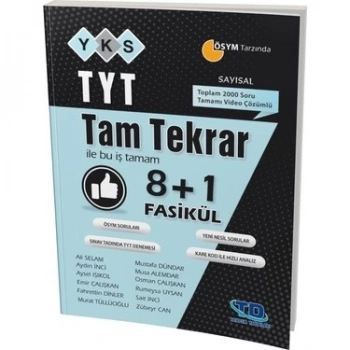 TYT TAM TEKRAR SAYISAL 8 + 1