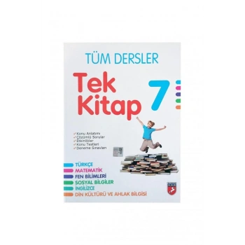 TEK KİTAP TÜM DERSLER KONU ANLATIMLI 7.SINIF