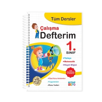 TÜM DERSLER ÇALIŞMA DEFTERİ 1.SINIF