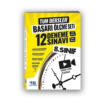 BAŞARI ÖLÇME VE DEĞERLENDİRME 8.SINIF