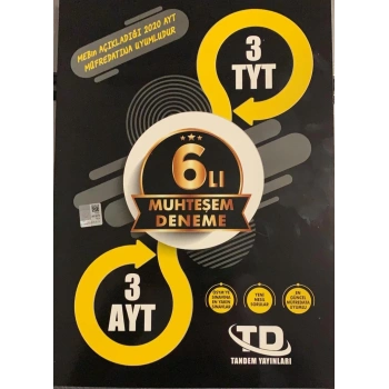6LI MUHTEŞEM DENEME 3 TYT 3 AYT