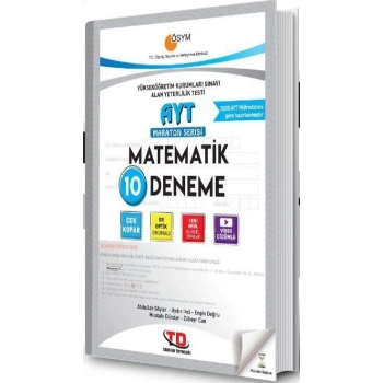AYT MARATON SERİSİ MATEMATİK 10 DENEME