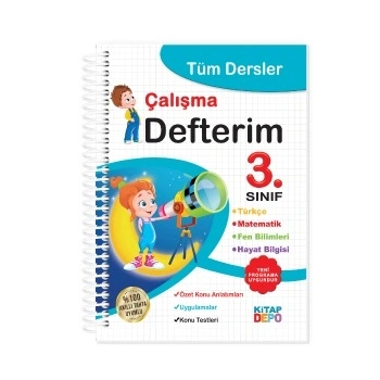 TAY TÜM DERSLER ÇALIŞMA DEFTERİM 3.SINIF