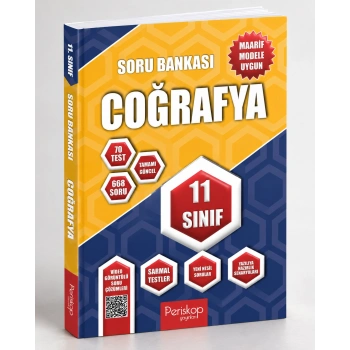 11.SINIF COĞRAFYA SORU BANKASI PERİSKOP