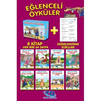 KUTU EĞLENCELİ ÖYKÜLER 8 KİTAP