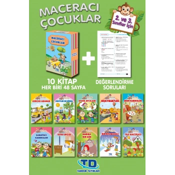 KUTU MACERACI ÇOCUKLAR 10 KİTAP