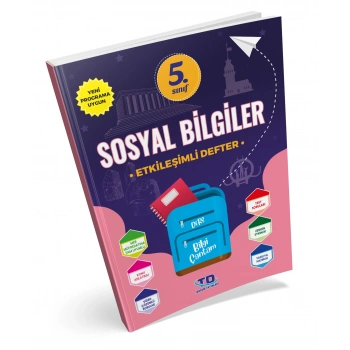SOSYAL BİLGİLER 5.SINIF ETKİLEŞİMLİ DEFTER