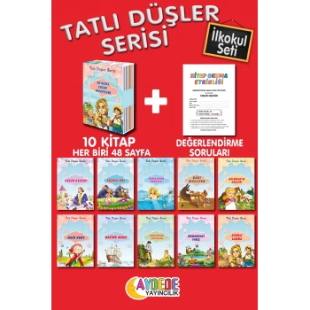 TATLI DÜŞLER SERİSİ-EN GÜZEL ÇOCUK HİKAYELERİ 10 KİTAP