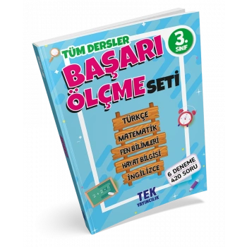 TÜM DERSLER BAŞARI ÖLÇME SETİ 3.SINIF