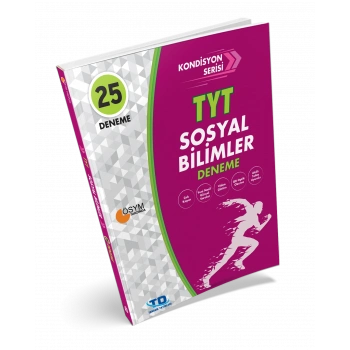 TYT SOSYAL BİLİMLER DENEME KONDİSYON SERİSİ 25Lİ