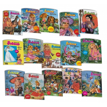 Şebnem Bebek 15 Li Moda, Kostümler, Minikler Full Set Bebek Giysileri Etkinlik Kitabı