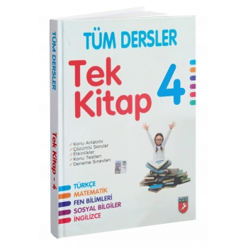 TEK KİTAP TÜM DERSLER KONU ANLATIMLI 4.SINIF