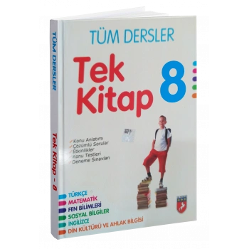 TEK KİTAP TÜM DERSLER KONU ANLATIMLI 8.SINIF