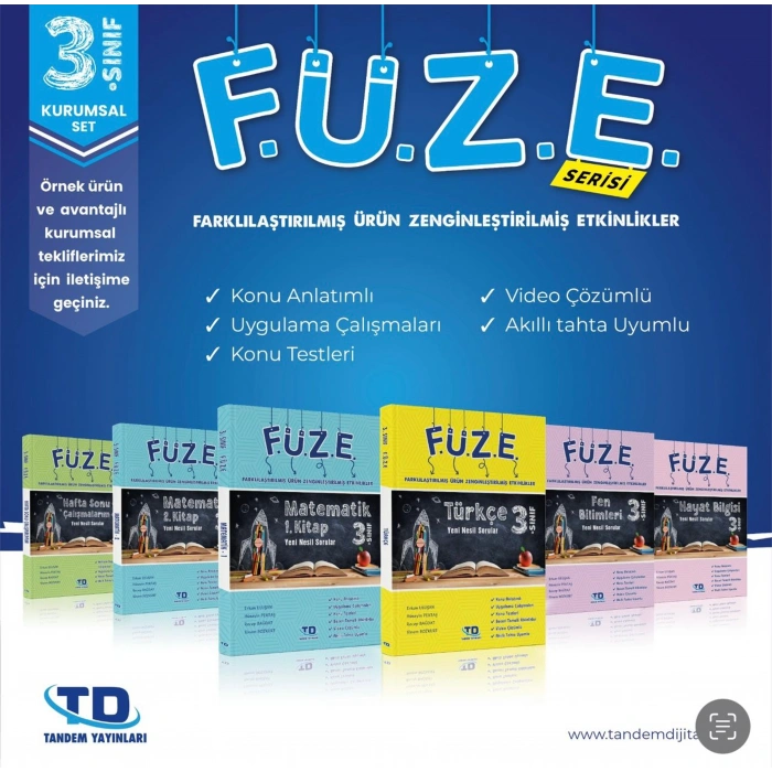 F.Ü.Z.E 3.SINIF EĞİTİM SETİ