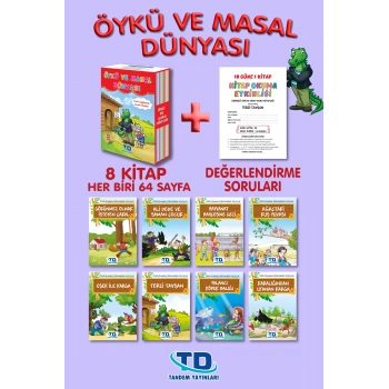 KUTU ÖYKÜ VE MASAL DÜNYASI 8 KİTAP