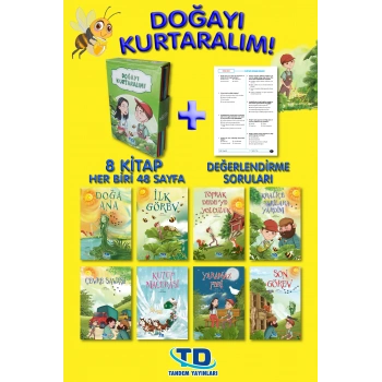 DOĞAYI KURTARALIM 8 KİTAP