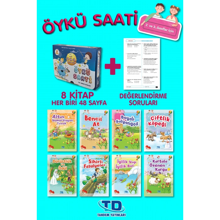KUTU ÖYKÜ SAATİ DİZİSİ 8 KİTAP